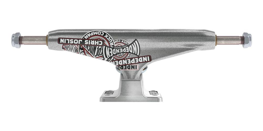 Independent Stage 11 Forged Titanium Chris Joslin Sticker Slap Pro Trucks - Polished (Pair)