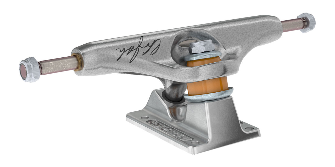 Independent Stage 11 Forged Titanium Chris Joslin Sticker Slap Pro Trucks - Polished (Pair)