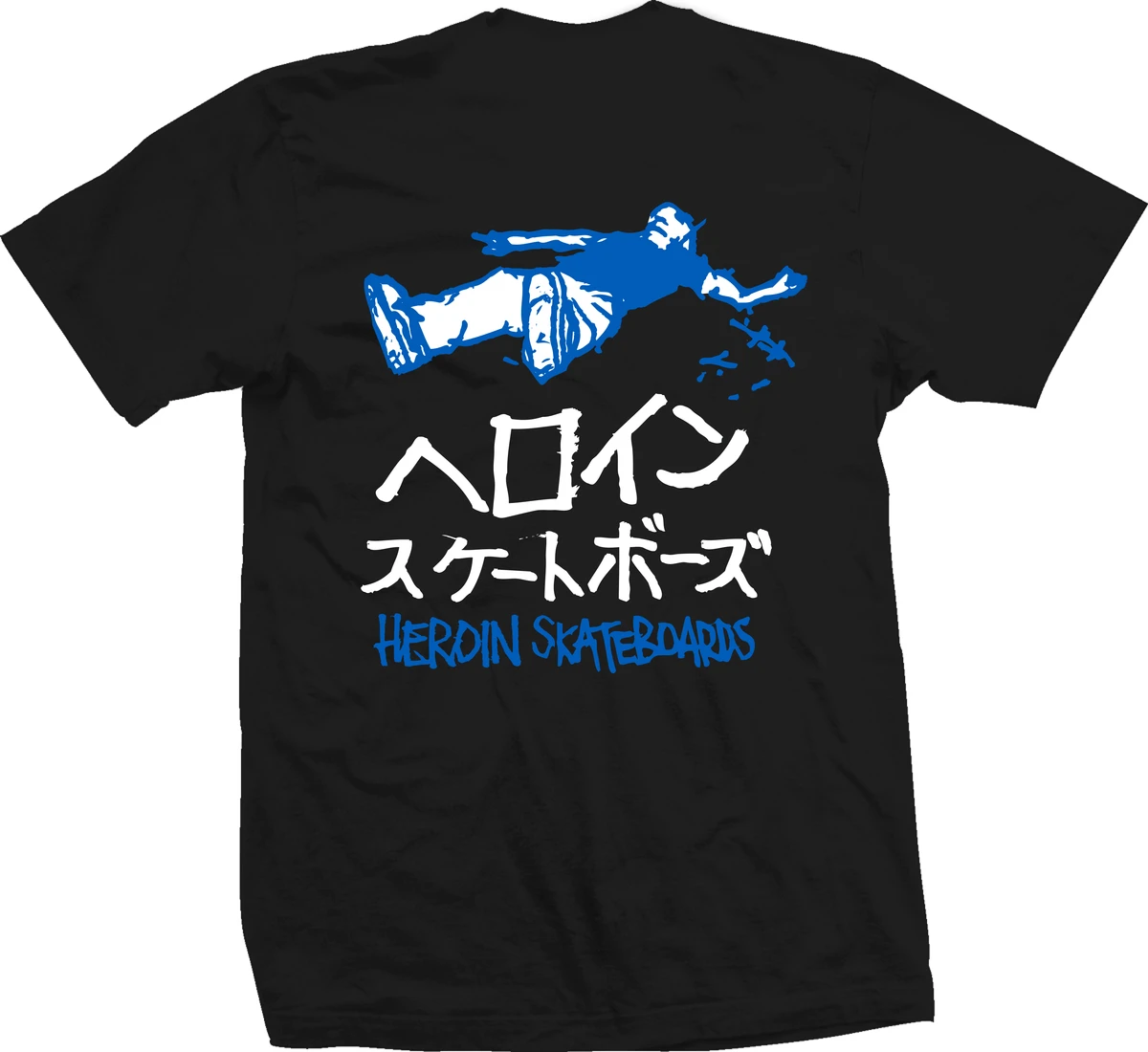Heroin Good Shit Japan Tshirt - Black