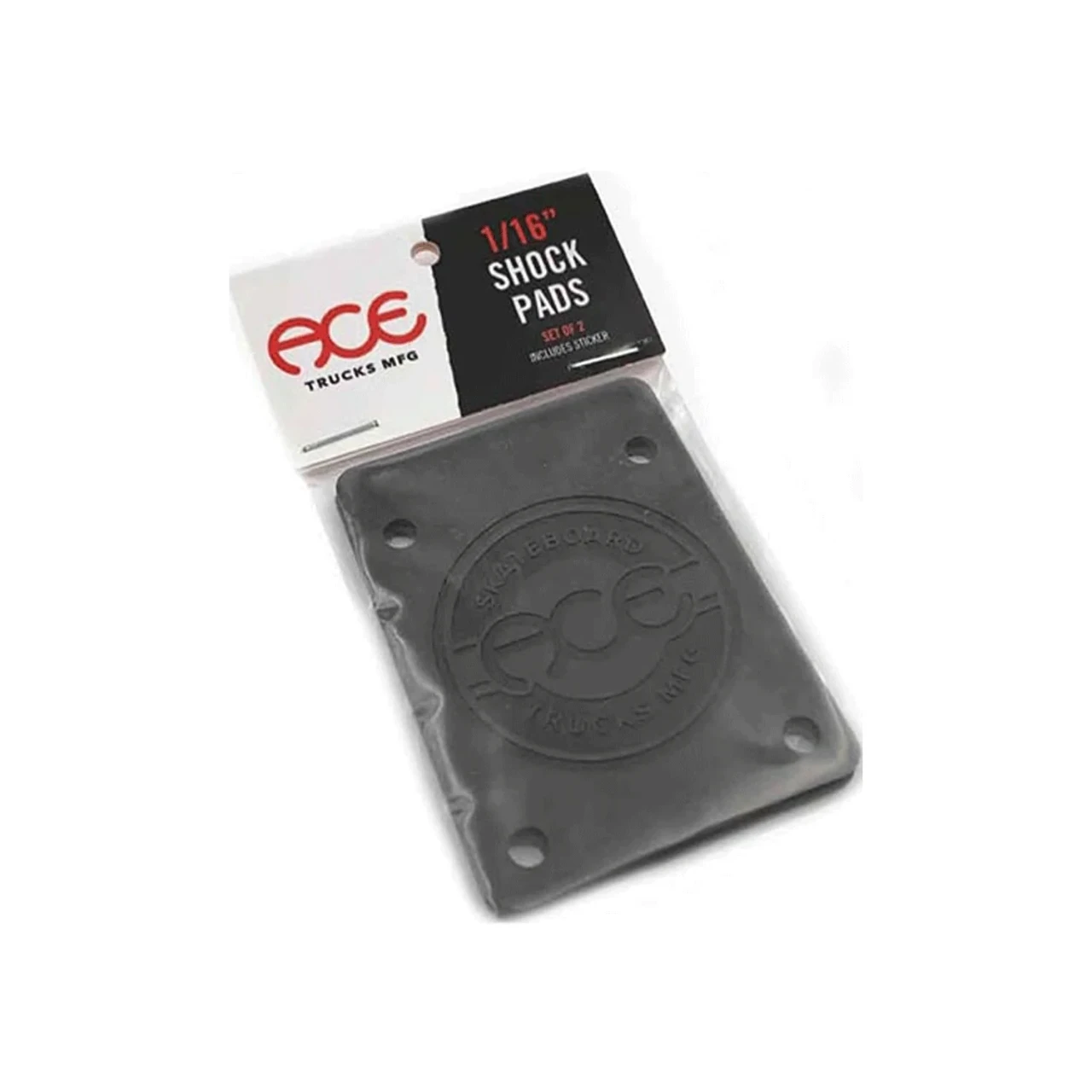 ACE 1/16" Black Shock Pads