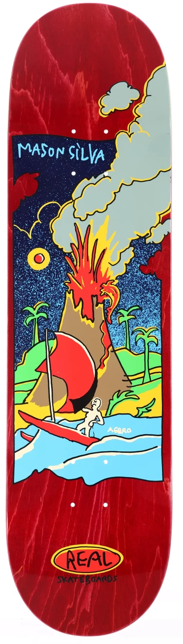 8.25 Real Mason Silva Volcano Deck DBX