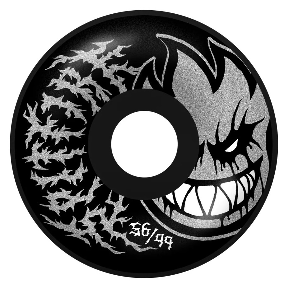 Spitfire 56mm 99a Formula Four Radial Full - Deathmask II Black