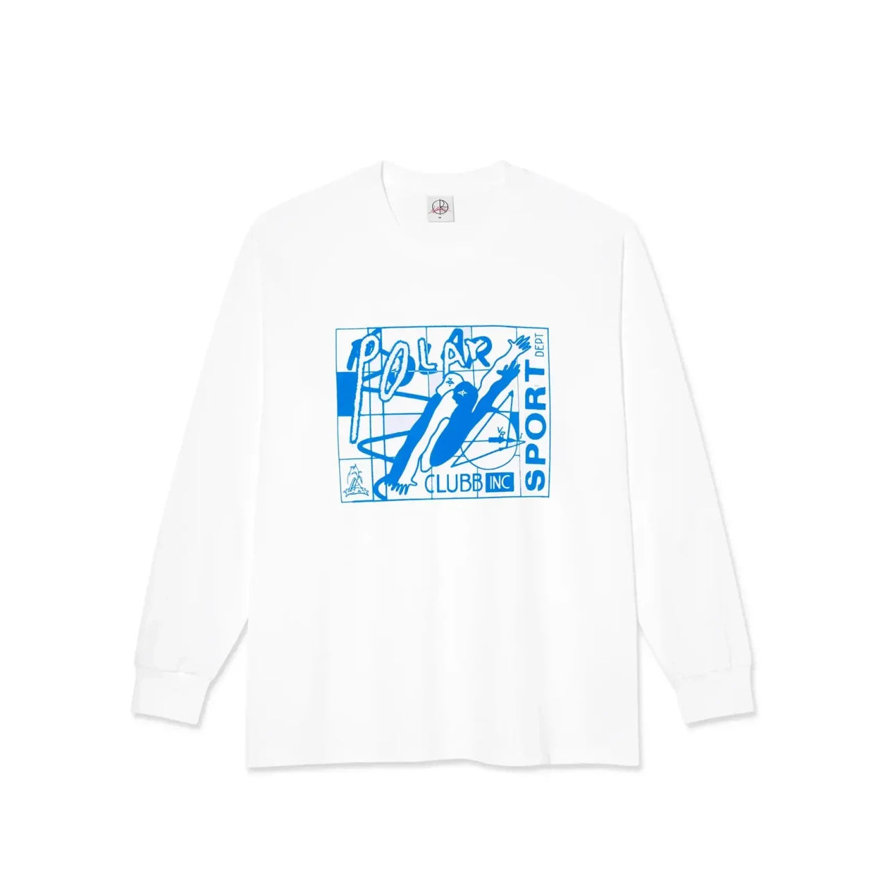 Polar Clubb Inc White LS Tshirt LG