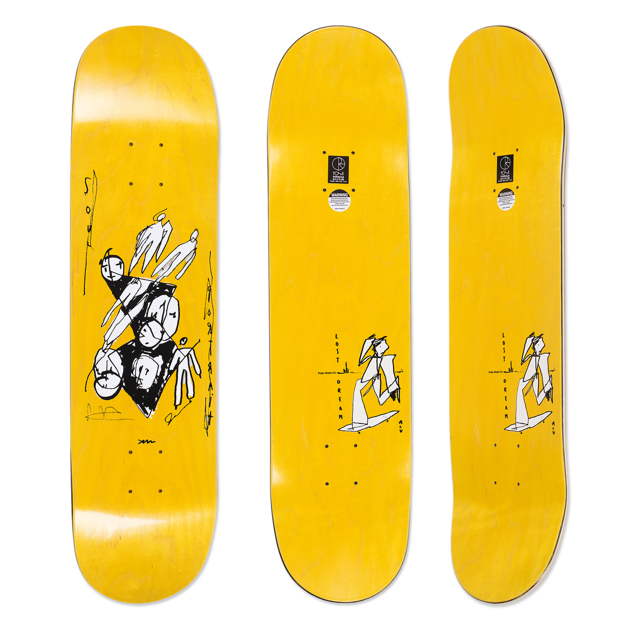 8.0 Polar Team / Alv - Soul Portrait - Yellow Deck