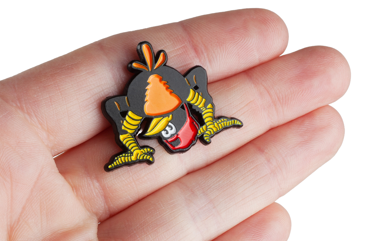 Powell Peralta Bucky Lasek Oriole Lapel Pin