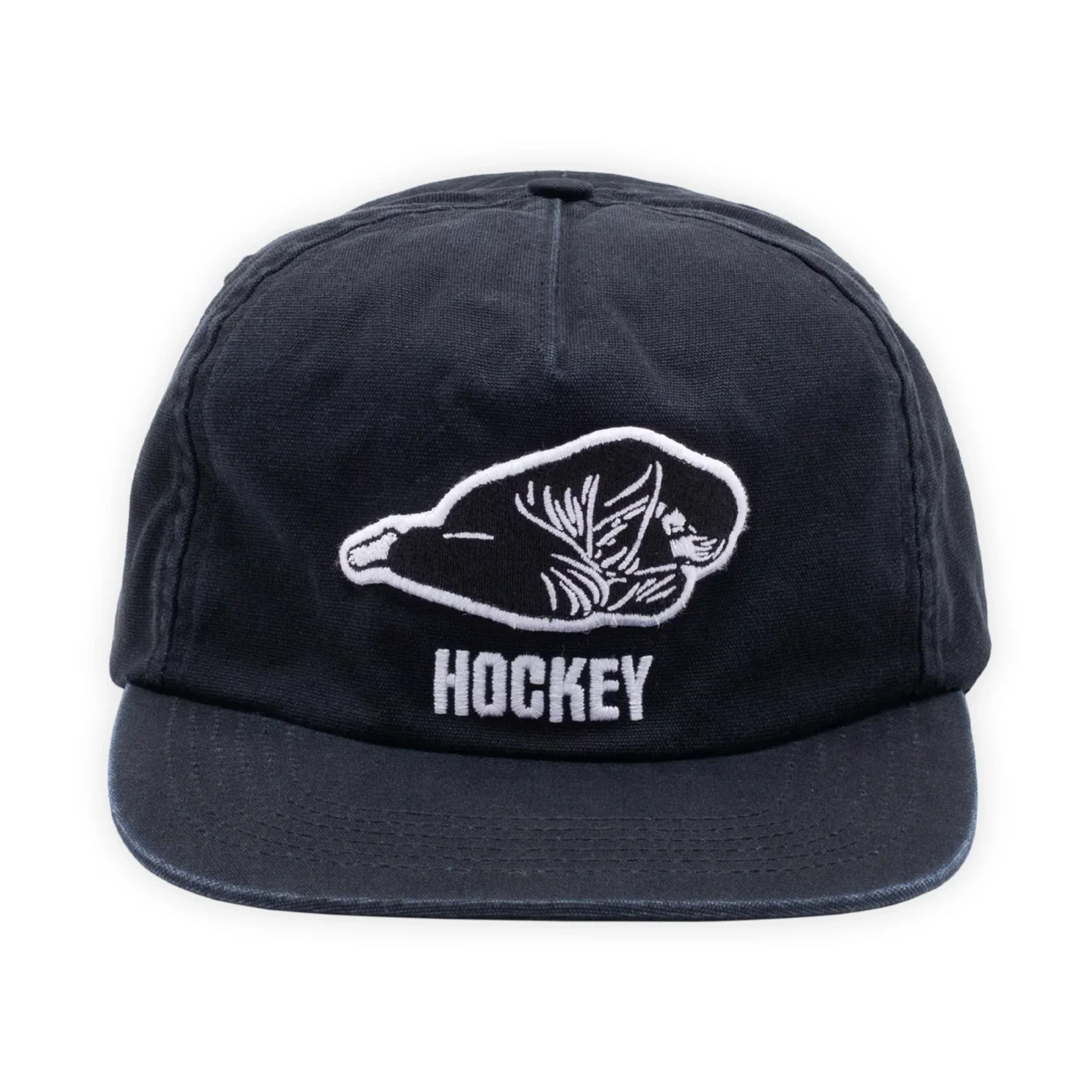 Hockey Broken Hat - Black