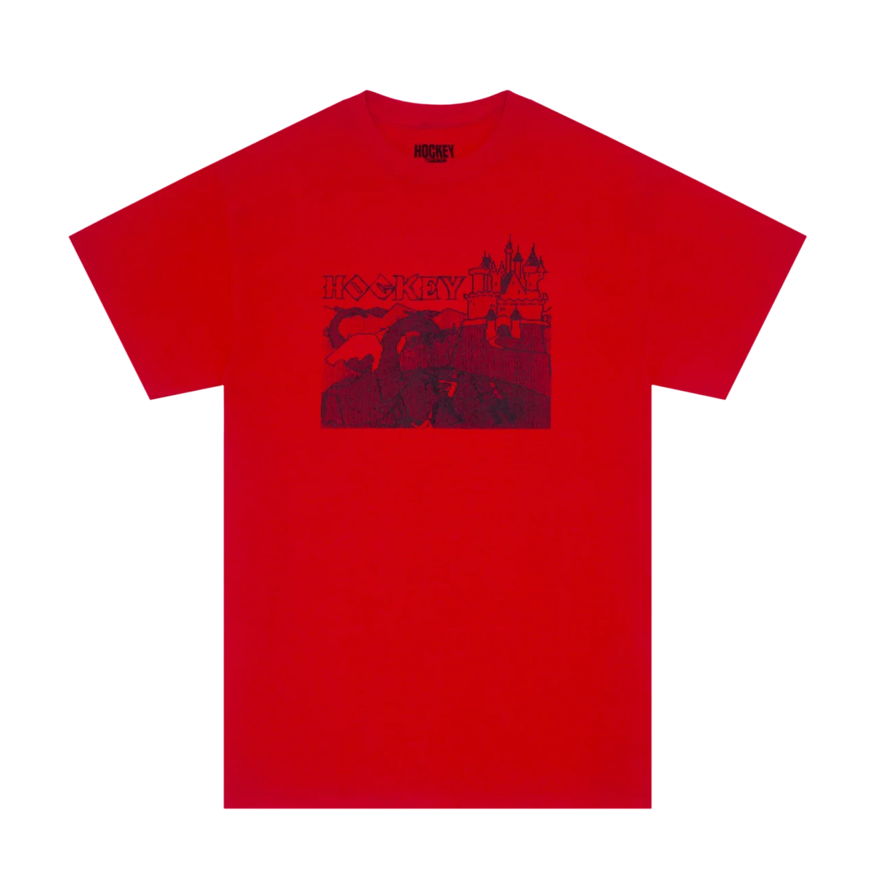 Hockey Dragon Slayer Tshirt - Red