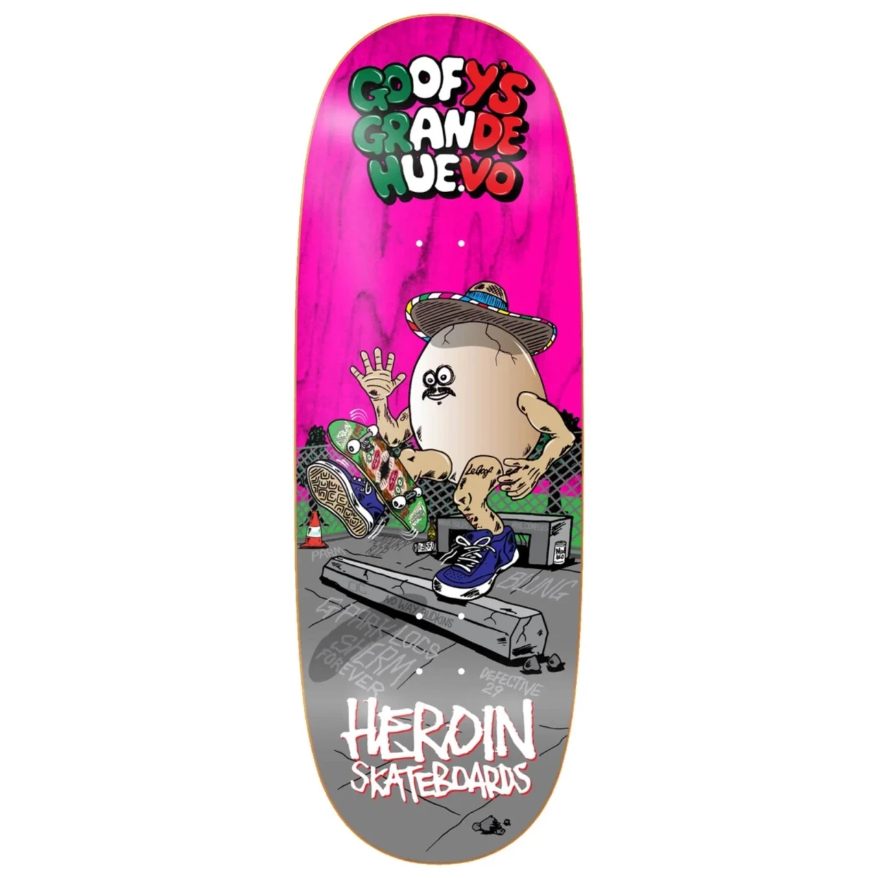 10.7 Heroin Alvarez Goofy's Grande Egg Deck