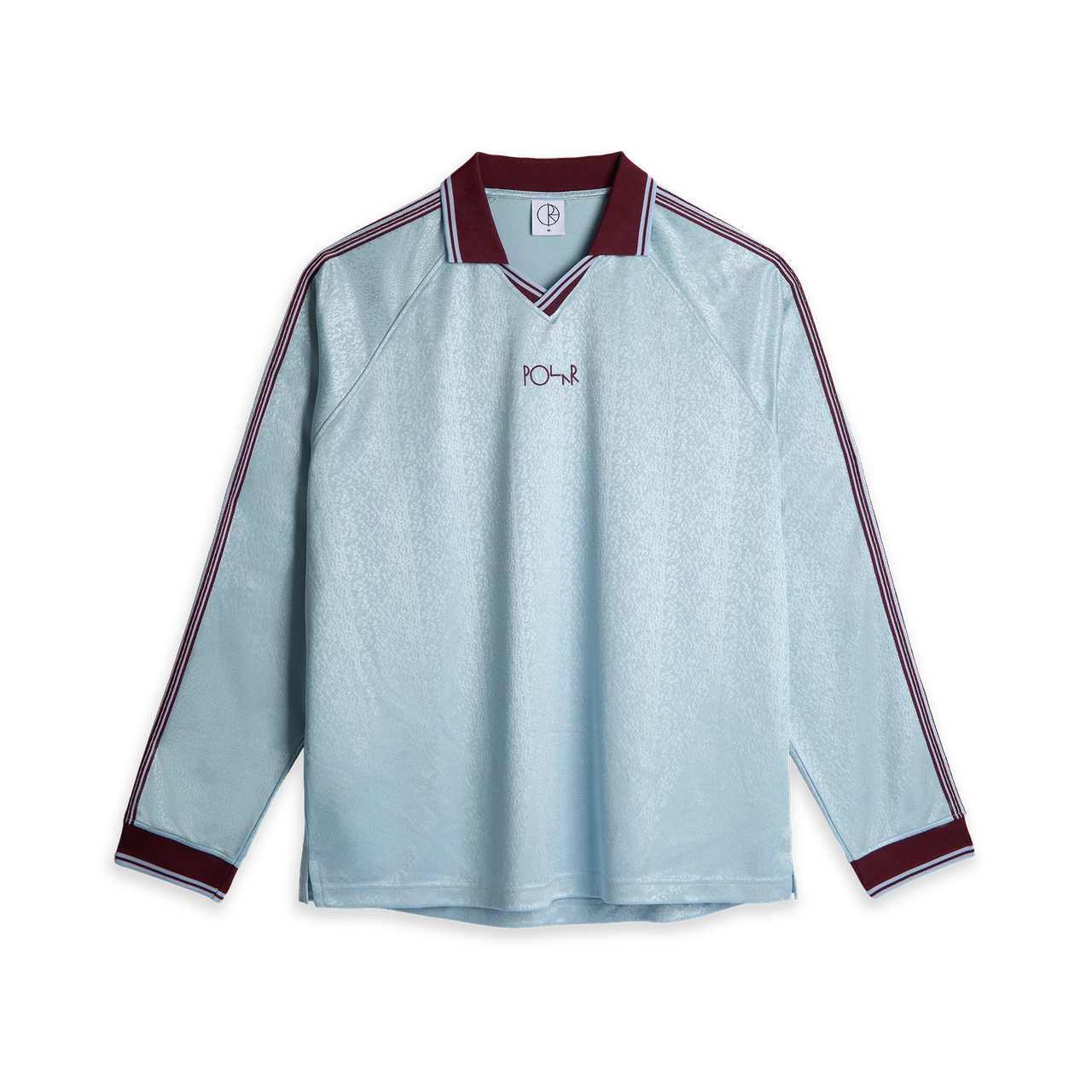 Polar Davie LS Shirt (Sky Blue/Wine)