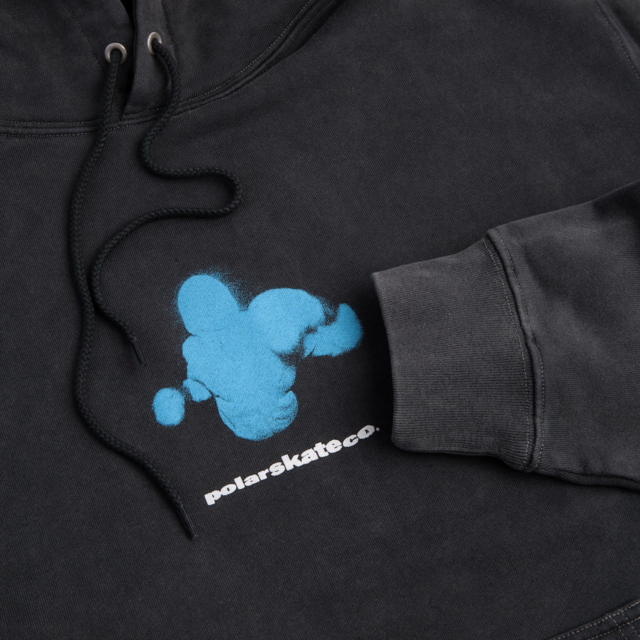Polar Dave Hoodie | Fighting Myself (Silver Black)