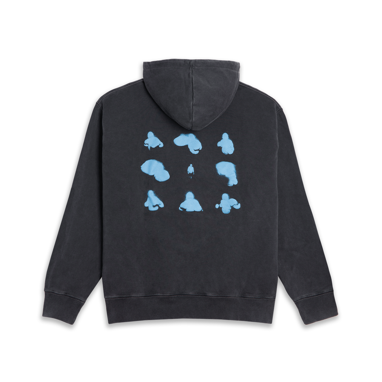 Polar Dave Hoodie | Fighting Myself (Silver Black)