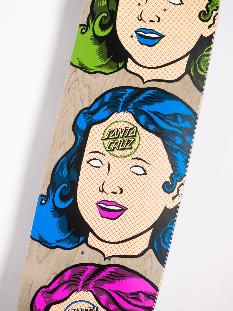 8.5 Santa Cruz Possessed Head FeelBase Deck