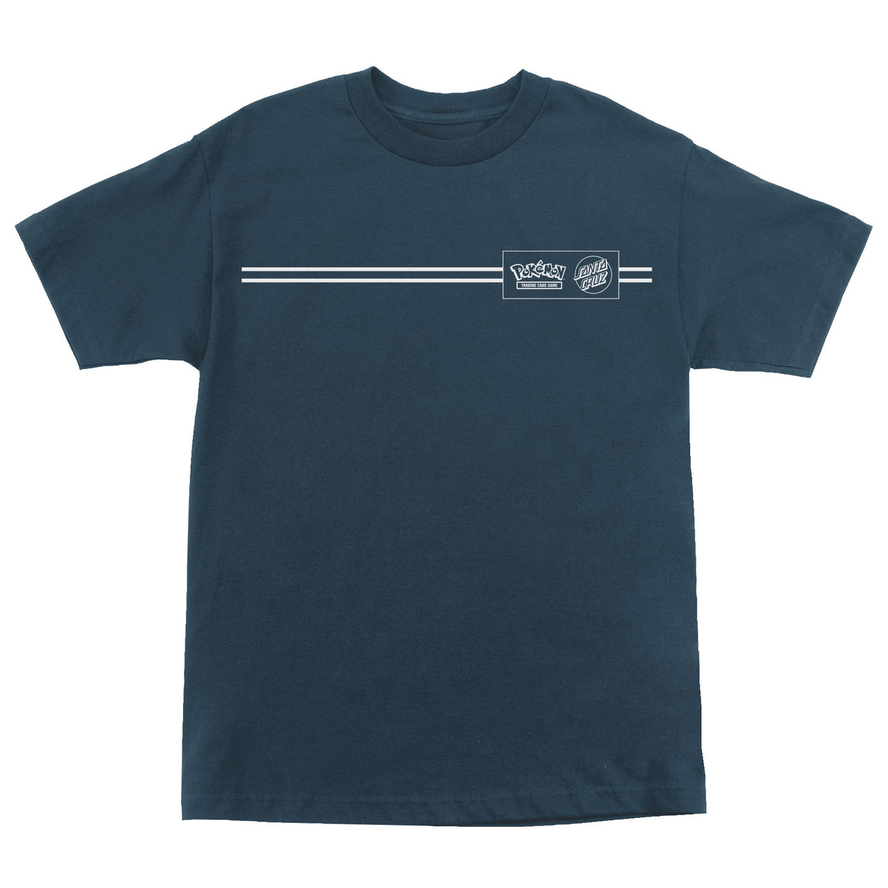 Pokemon x Santa Cruz Energy Dot Heavyweight Tshirt - Harbor Blue