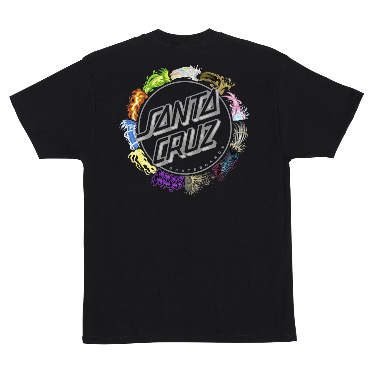 Pokemon x Santa Cruz Power Dot Heavyweight Tshirt - Black