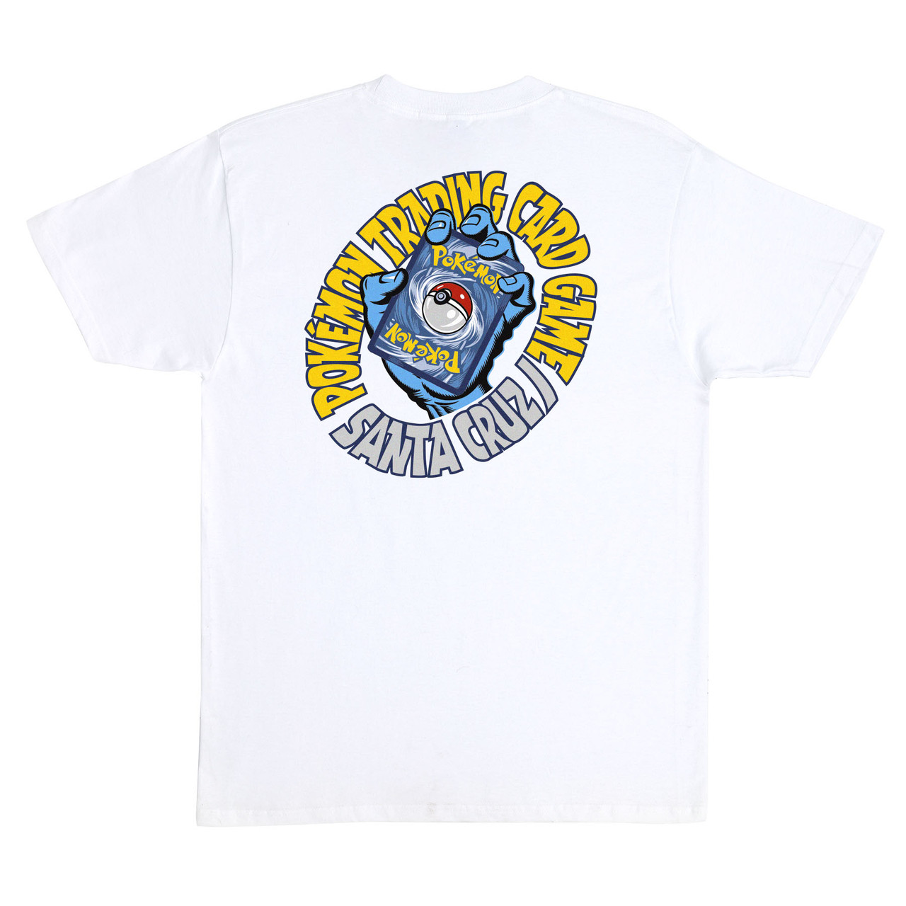 Pokemon x Santa Cruz TCG Hand Heavyweight Tshirt - White