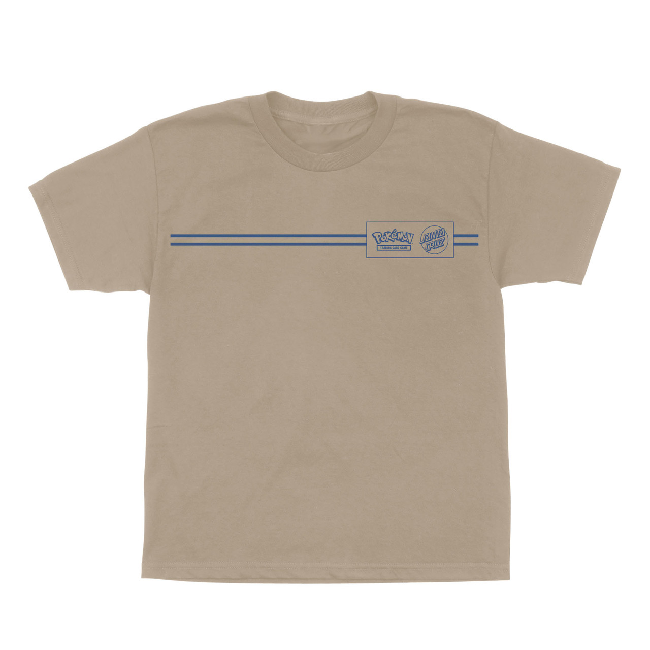 Pokemon x Santa Cruz Energy Dot Midweight Youth Tshirt - Sand