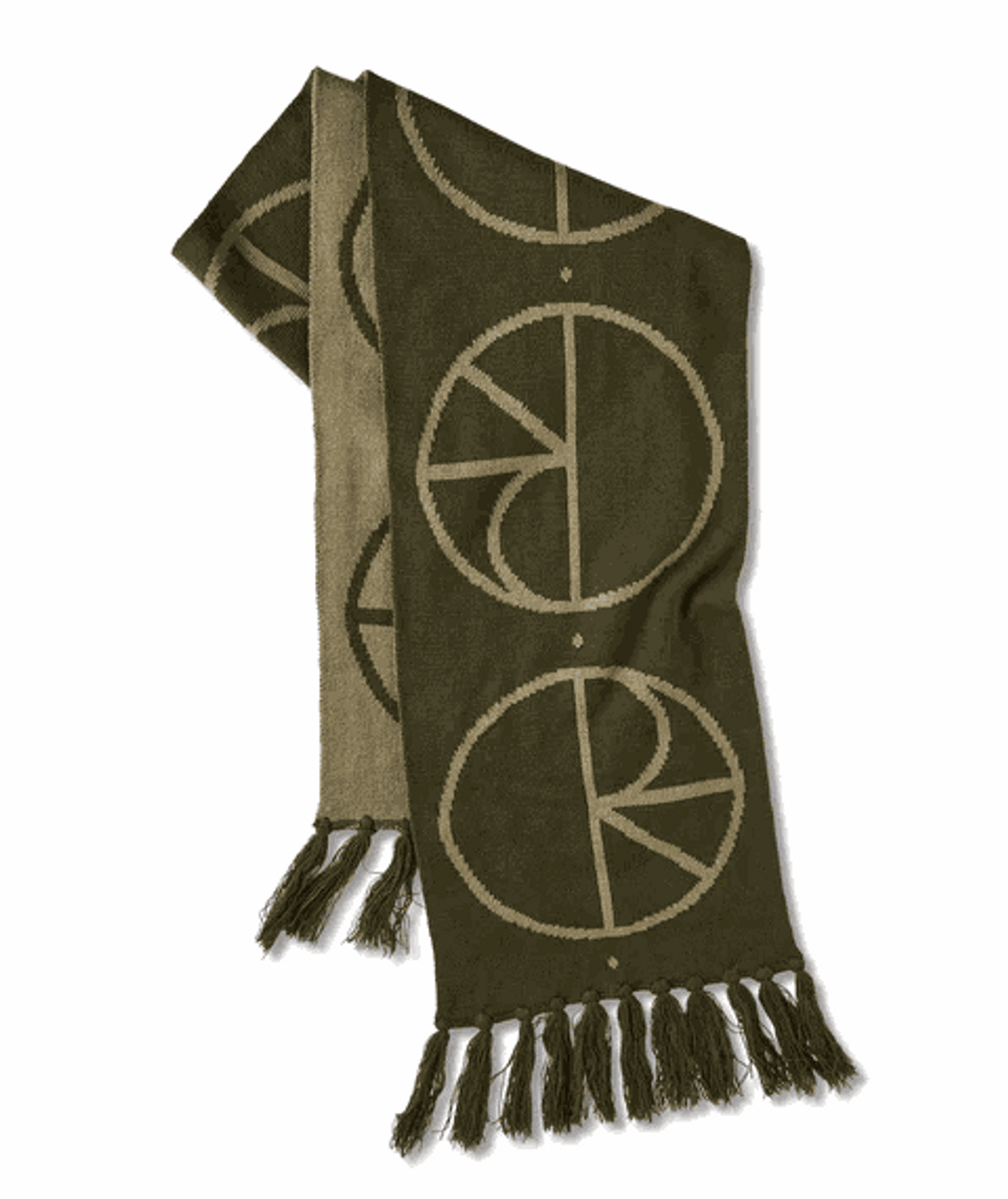 Polar Stroke Logo Olive Scarf