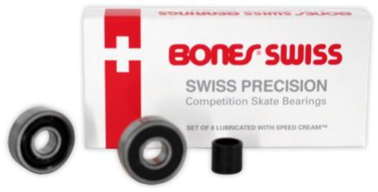 Bones Swiss Precision Bearings 8Pack
