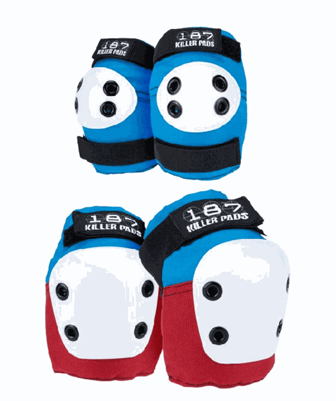 187 Combo 2-Pack Red/White/Black S/M