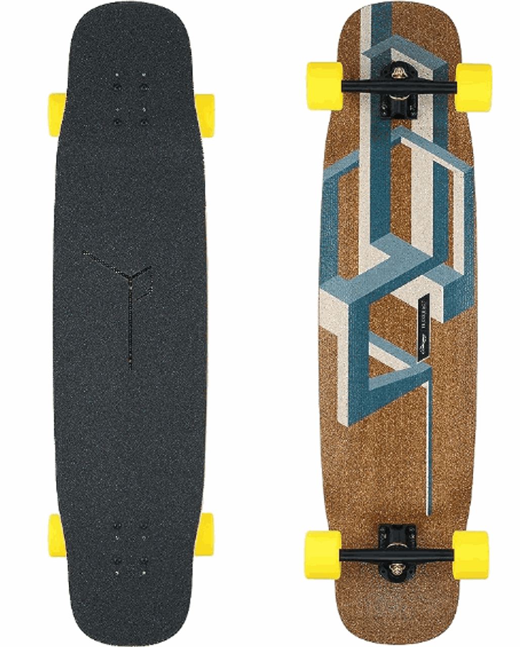 Loaded Cantellated Tesseract Longboard Complete