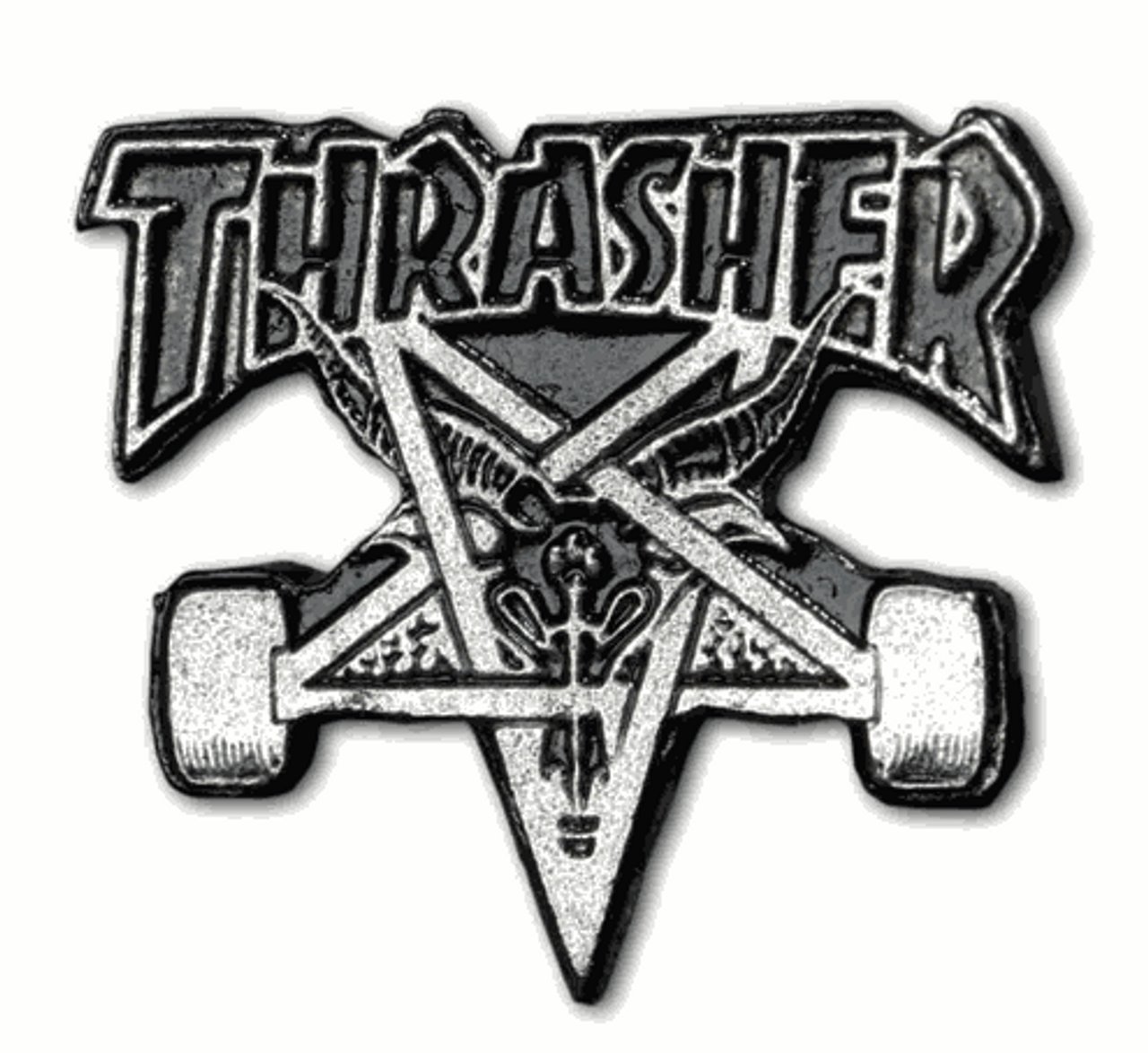 Thrasher Sk8 Goat Lapel Pin