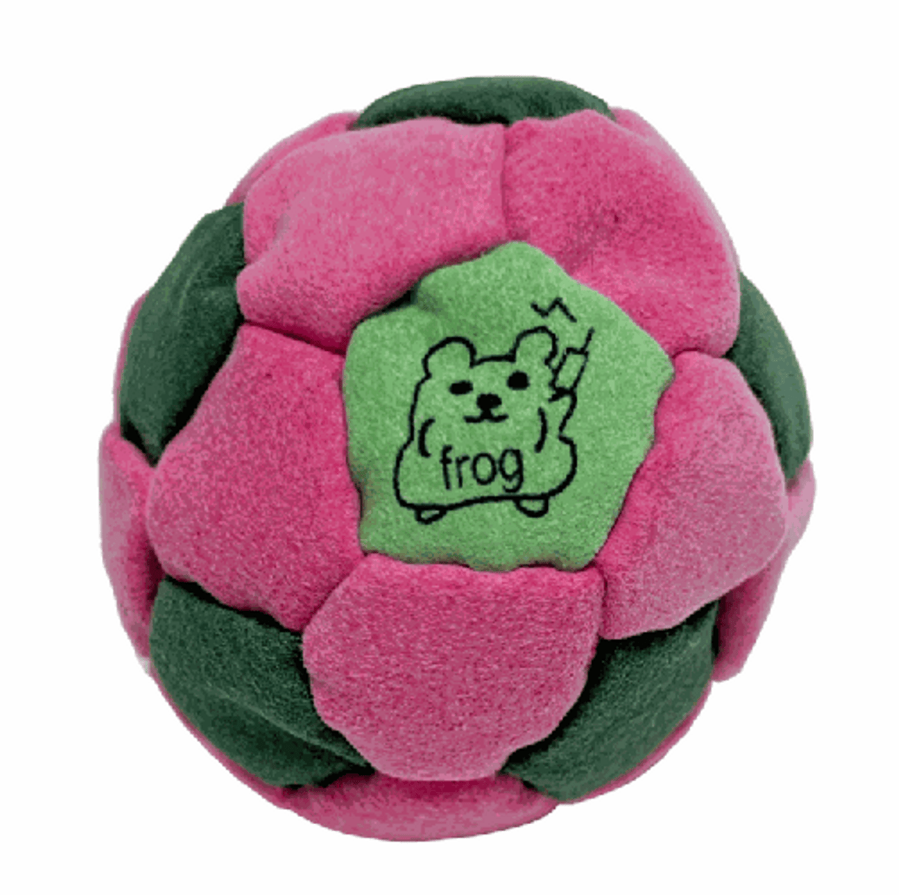 Frog Green/Pink Hacky Sack