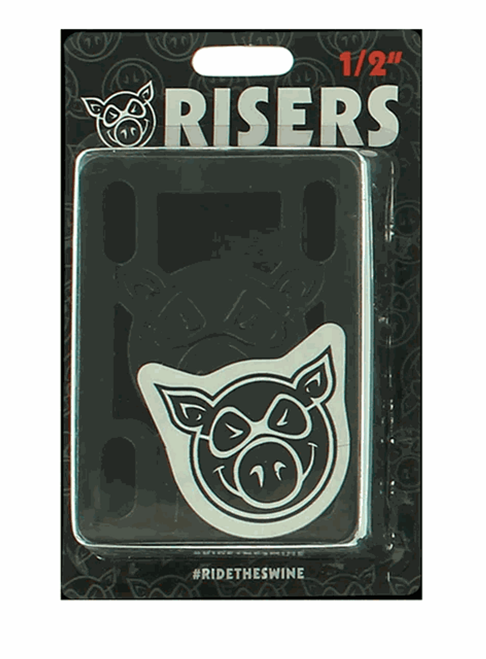 Pig 1/2" Black Riser Pads