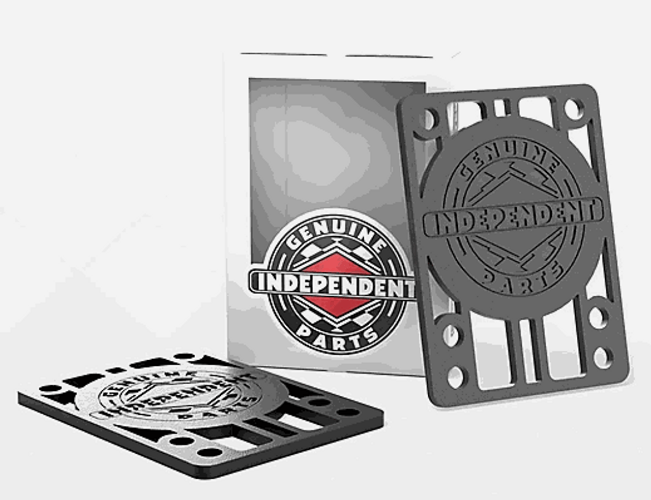 Independent 1/8" Black Riser Pads