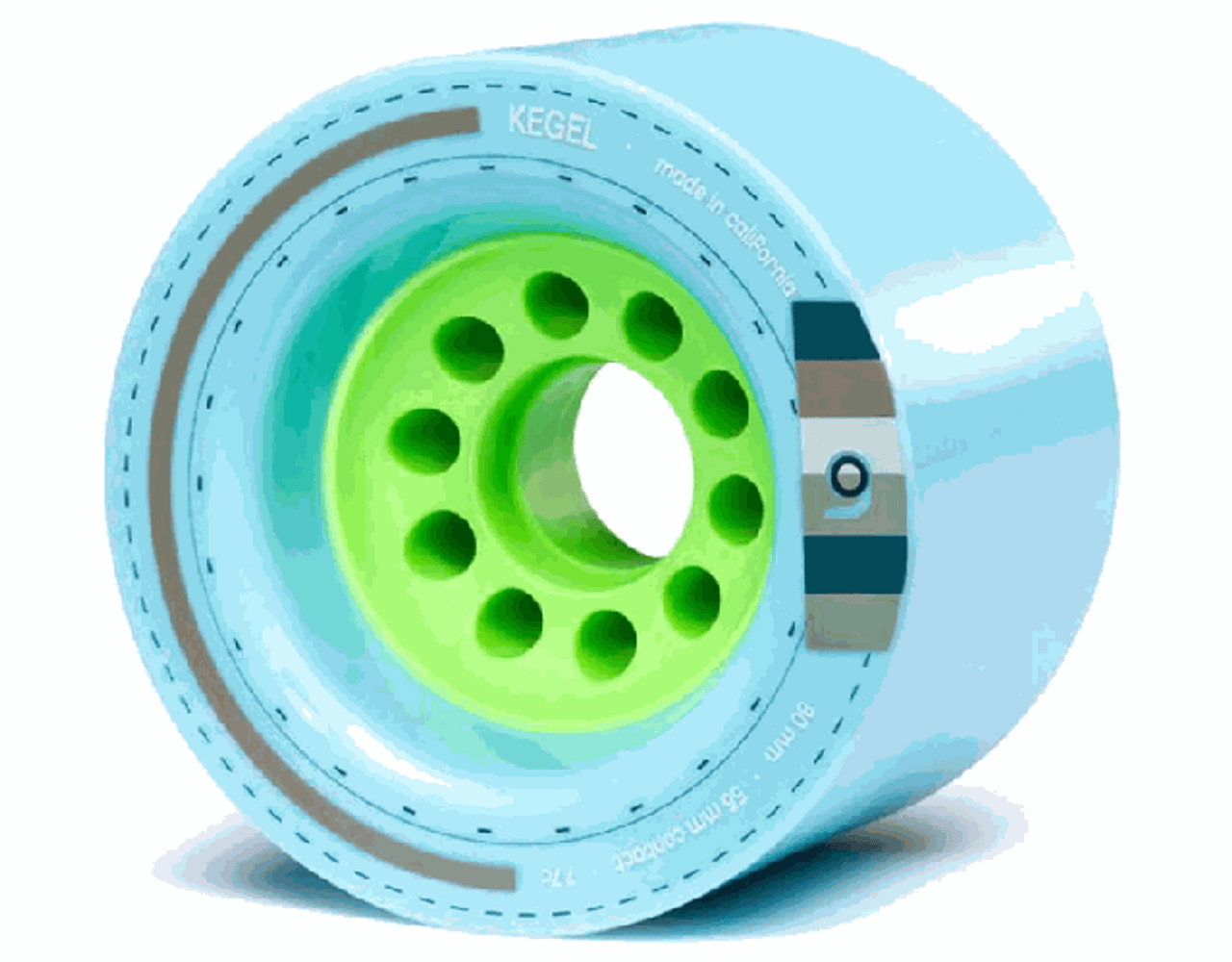Orangatang Kegel 80mm 77a Blue Soft Wheels
