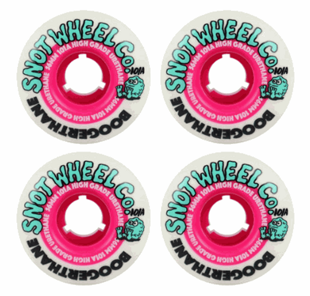 Snot 56mm 101a Boogerthane White/Pink Core