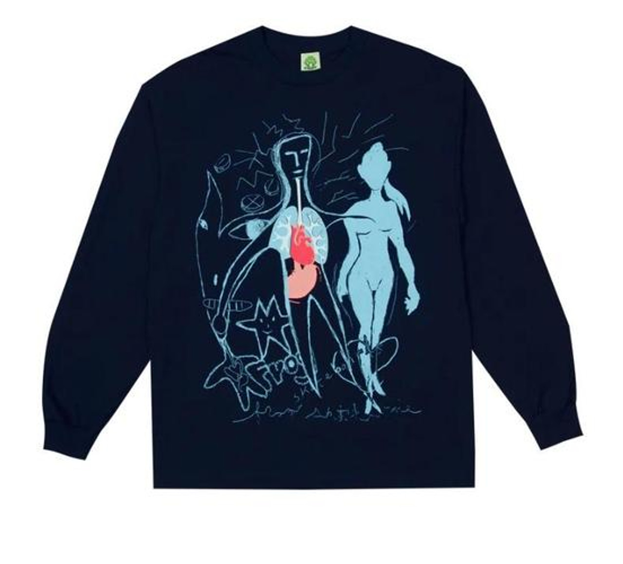 Frog Phenomena (Navy) XL Long Sleeve