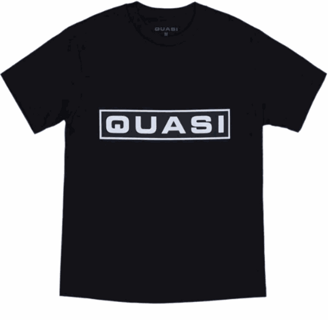 Quasi Bar Logo Black Large Tshirt