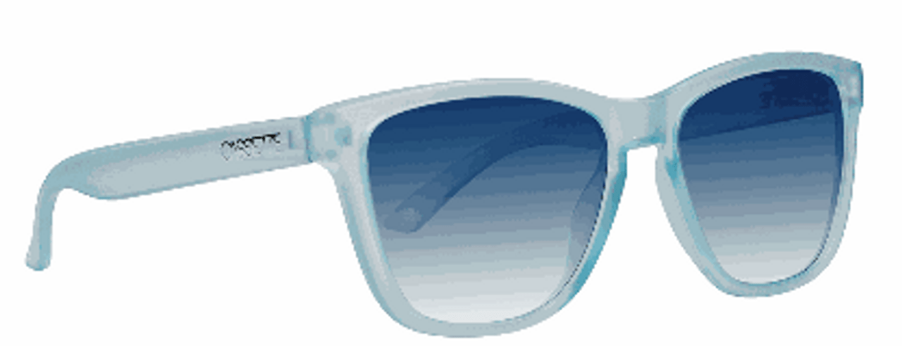 Cassette Eyewear - Easy Livin' X - Matte Baby Blue/Polarized Blue Gradient Lens