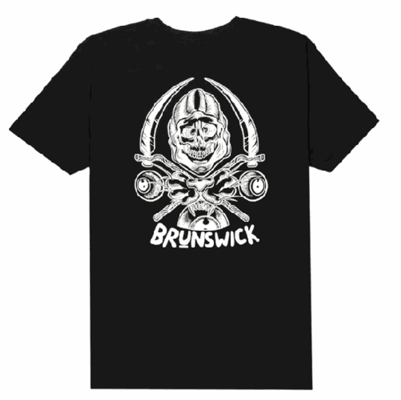 Brunswick Snarl Black LG Tshirt