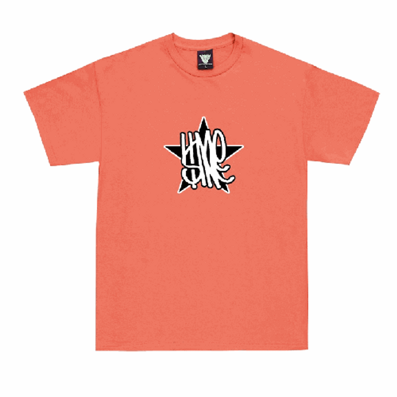 Limosine Star Orange Coral Tshirt XL