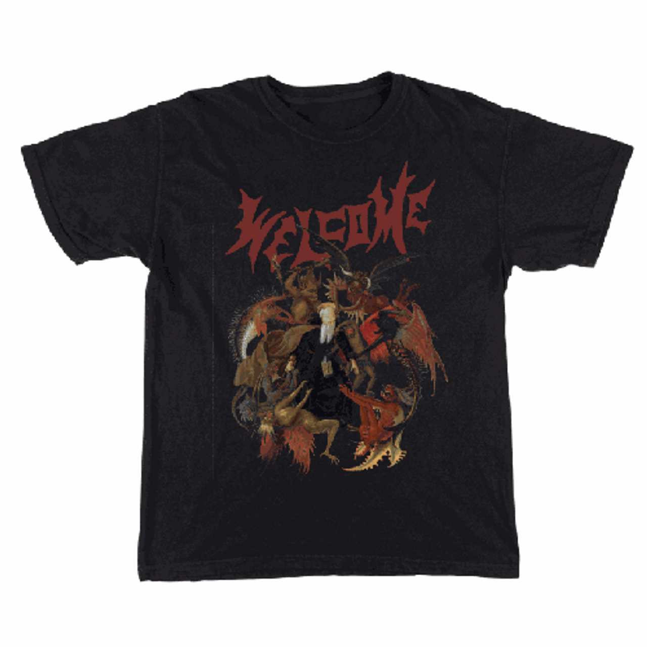 Welcome Torment Black Tshirt LG