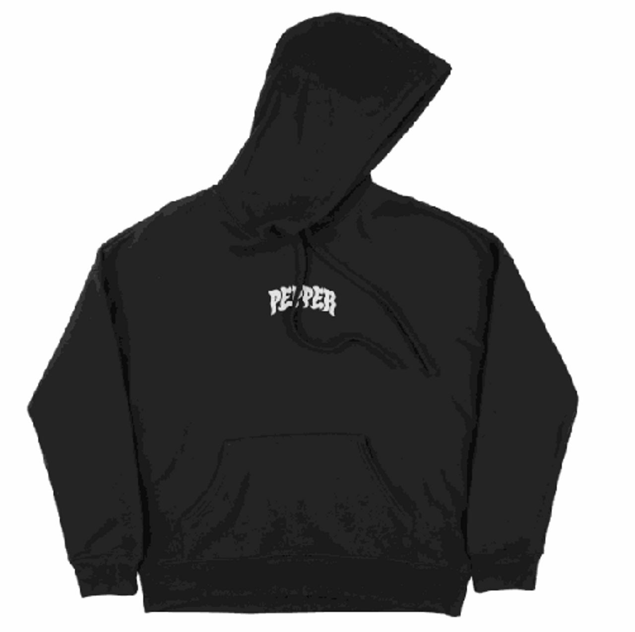 Pepper Logo Embroidered Hoodie MD