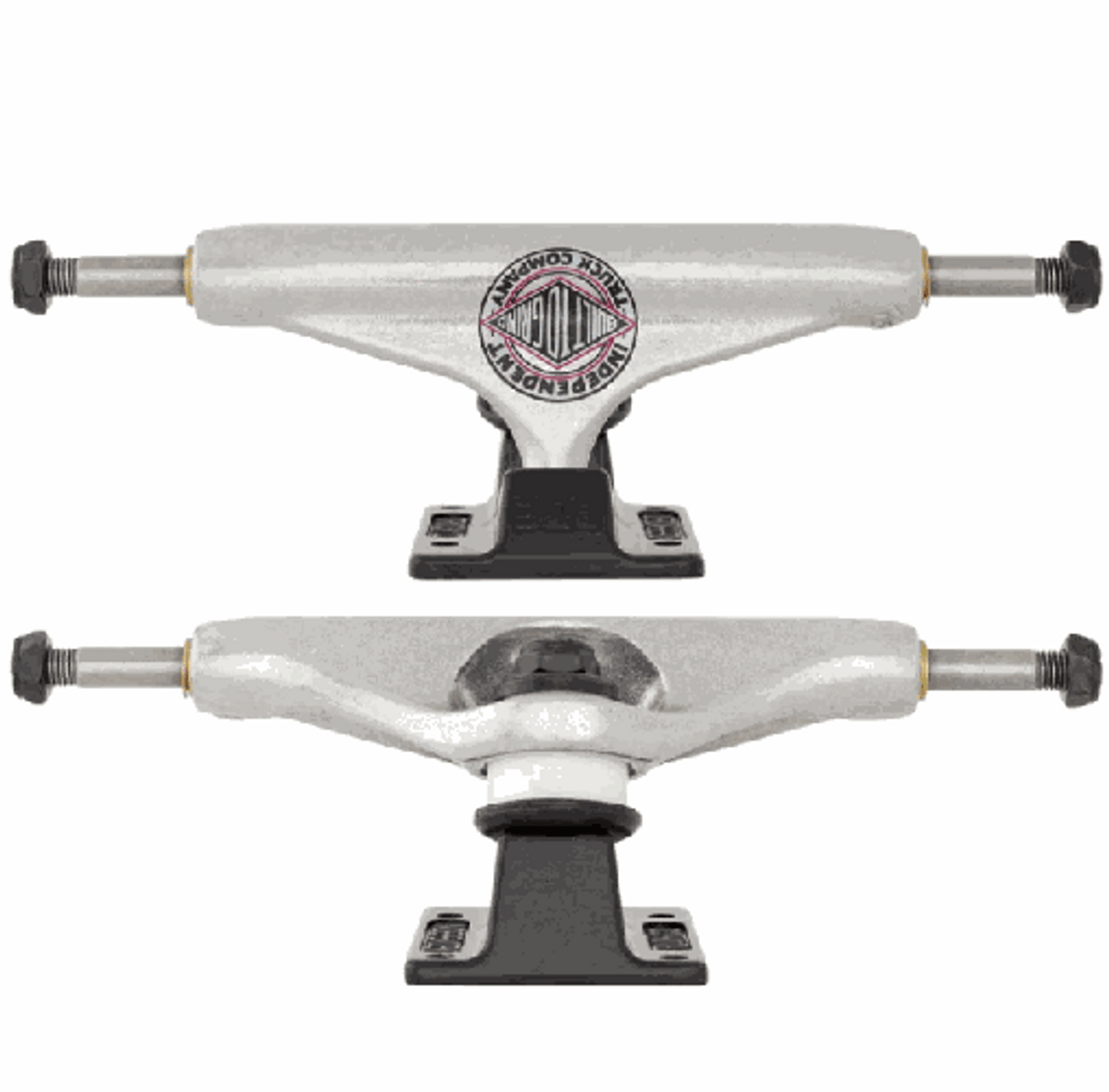 Independent 159 Stage 11 Forged Hollow BTG Summit Silver Black Standard Trucks