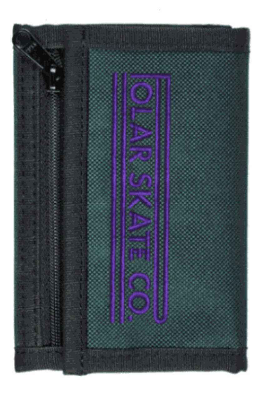 Polar Stretch Logo Dark Green Key Wallet