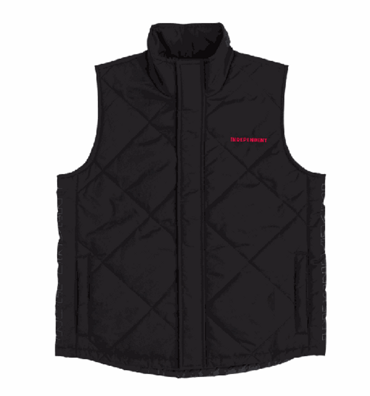 Independent Holloway Black Puffer Vest SM