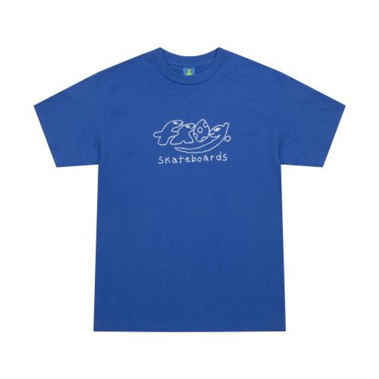 Frog Dino Logo Tee (Royal) LG