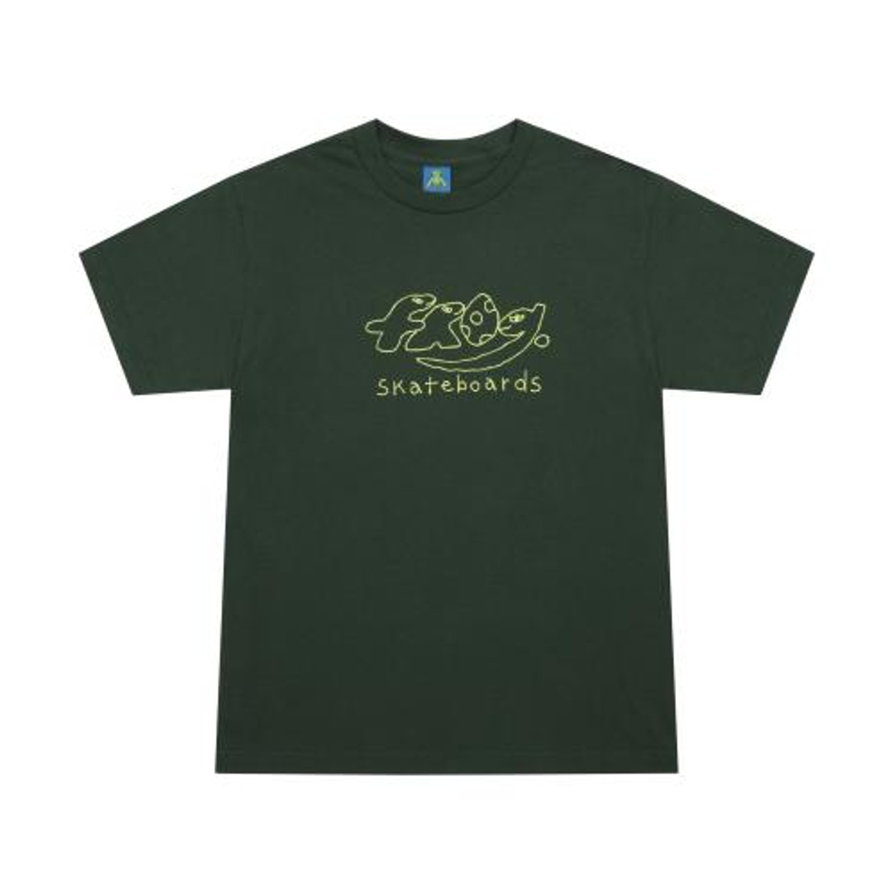 Frog Dino Logo Tee (Forest) MD