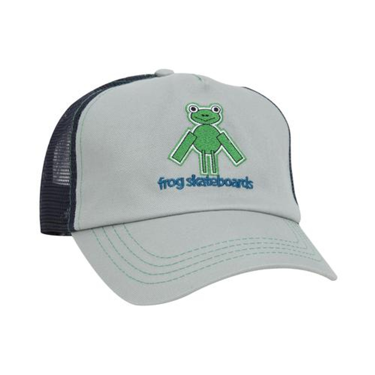 Frog Perfect Frog Trucker Hat (Grey/Navy)