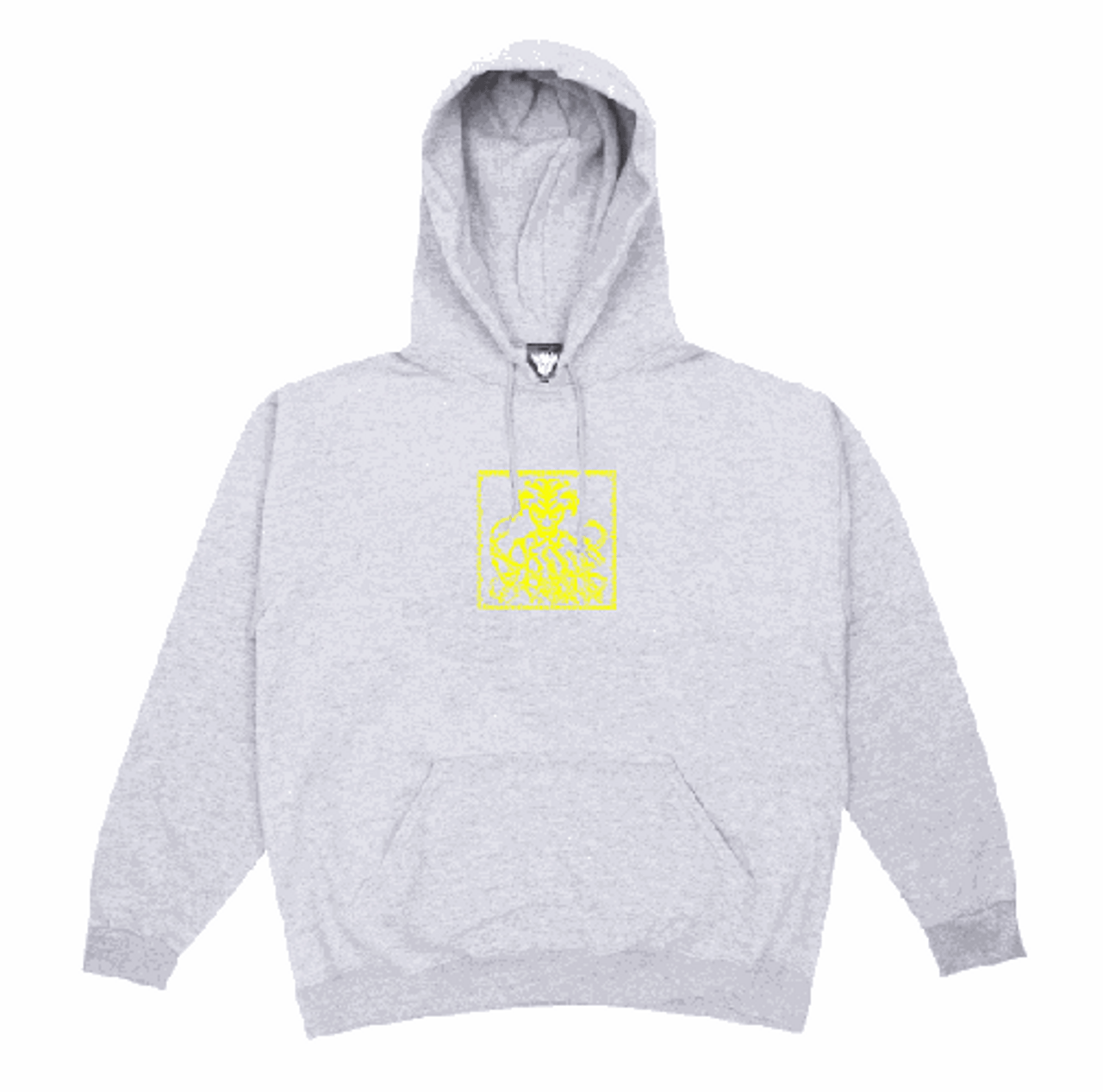 Limosine Neon Snake Pit Ash Grey Hoodie SM