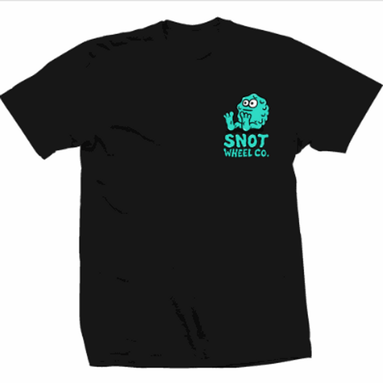 Snot Booger Logo Black Tshirt LG