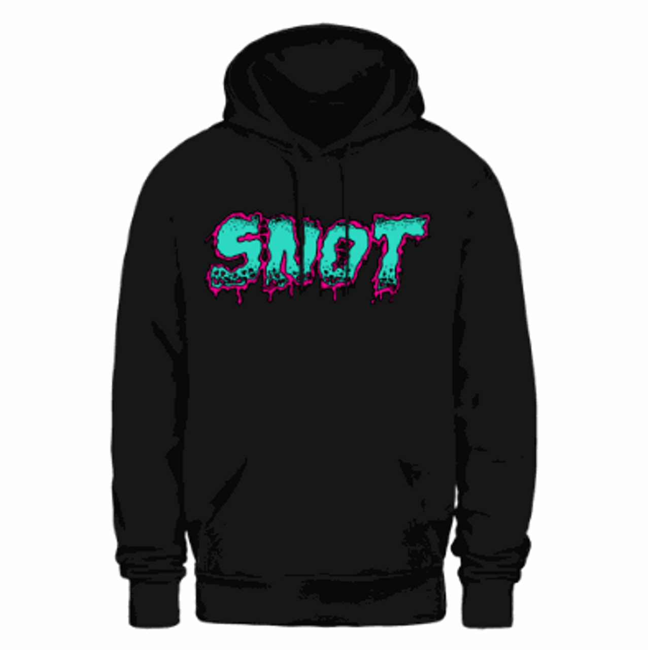 Snot Meltdown Black Hoodie LG