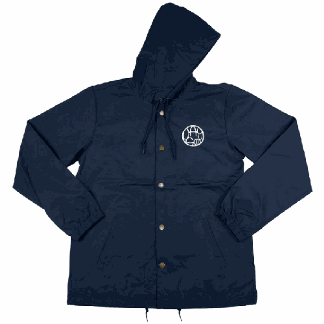 Daygo Embroidered Navy Windbreaker SM