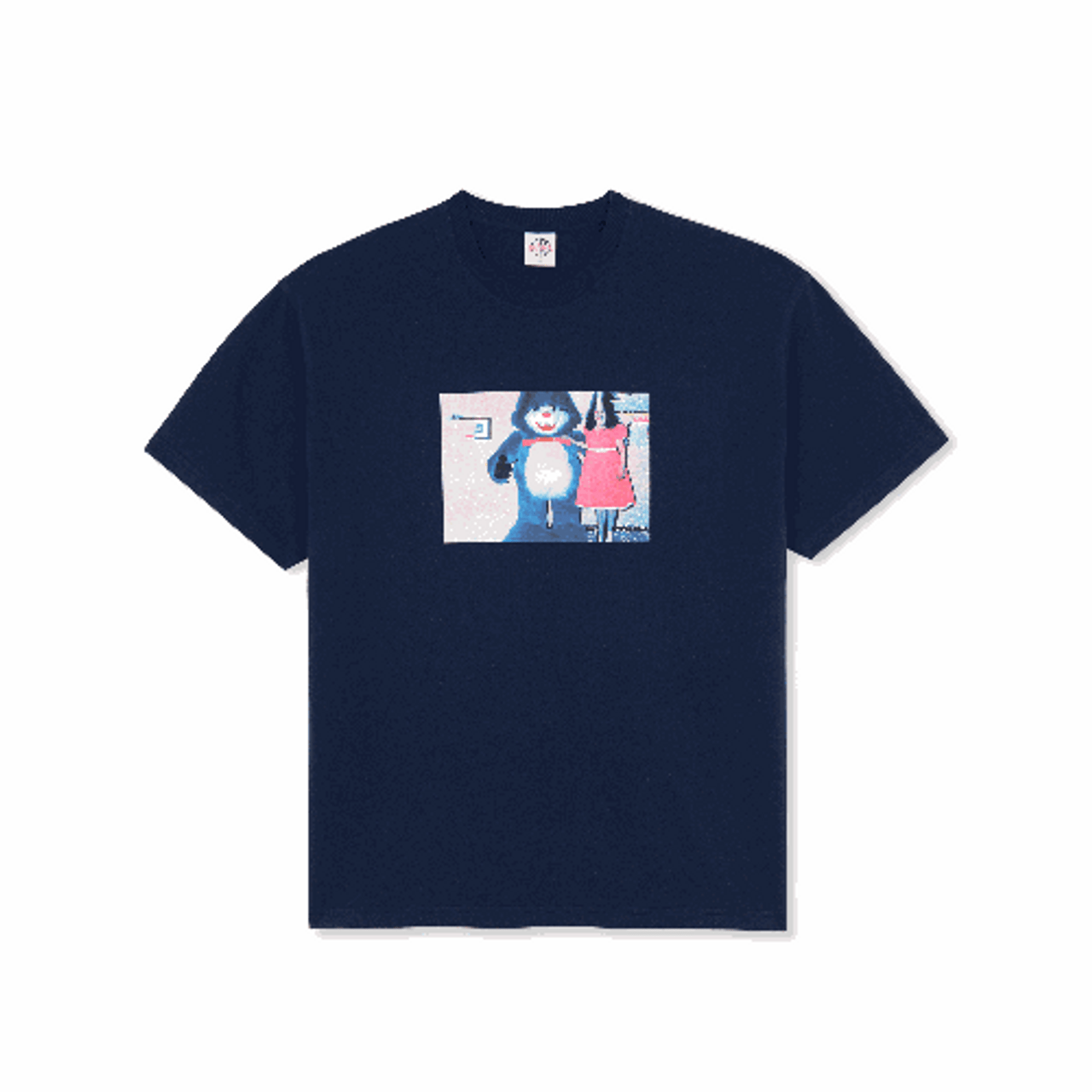 Polar Pink Dress Tshirt (Dark Blue) SM