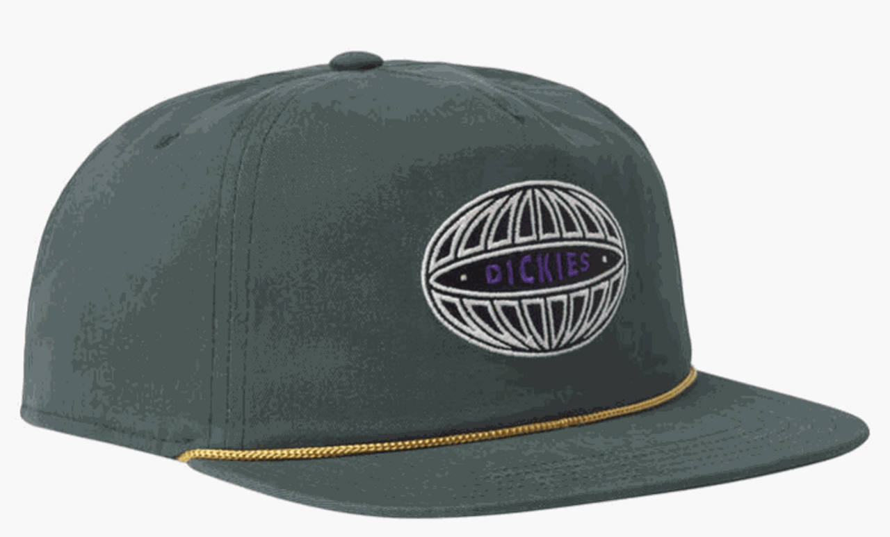 Dickies Pro Mid Twill Embroidered Baseball Cap (Malachite)