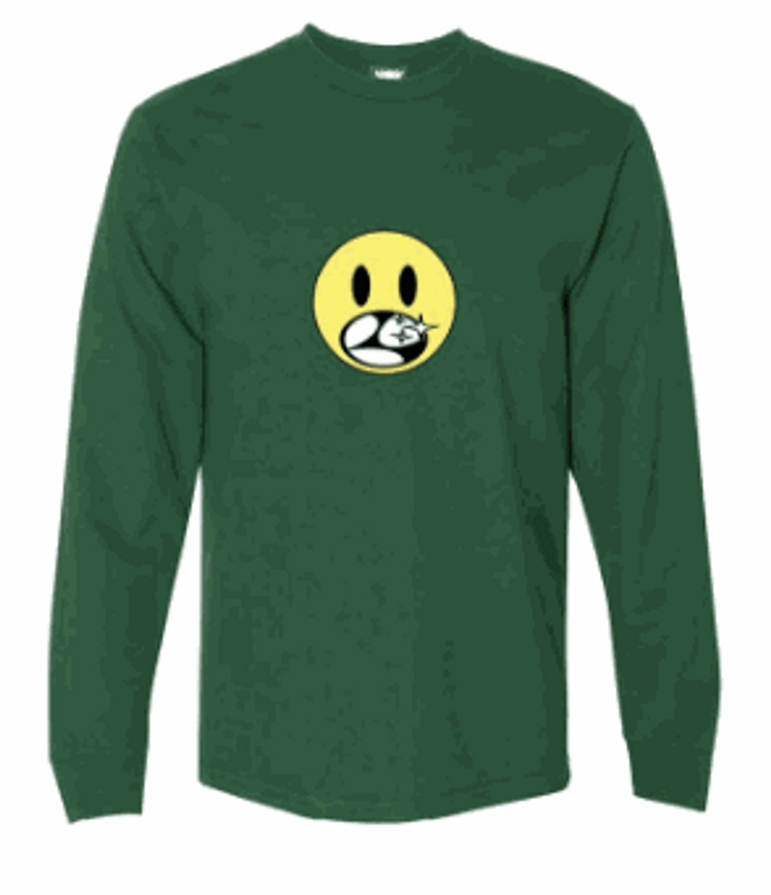 Limosine Happy Face Green Longsleeve XL